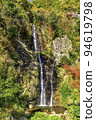 Goho Falls surrounded by autumn leaves 94619798