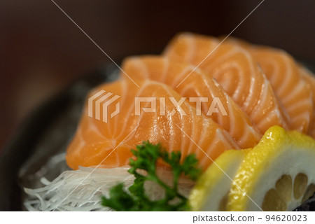 Japanese food sashimi salmon in japan restaurant Japanese food sashimi salmon in japan restaurant 94620023