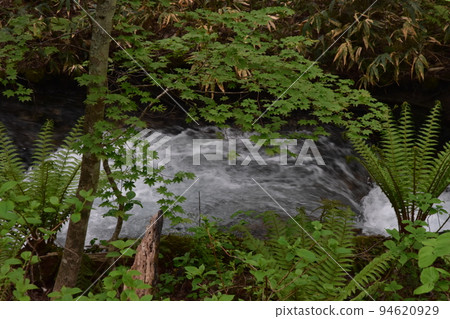 東北岩手縣一關玄美溪周邊風景 東北岩手縣一關玄美溪周邊風景 94620929