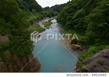 東北岩手縣一關玄美溪周邊風景 東北岩手縣一關玄美溪周邊風景 94620960