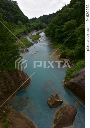 東北岩手縣一關玄美溪周邊風景 94620961