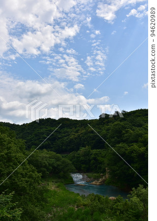 東北岩手縣一關玄美溪周邊風景 東北岩手縣一關玄美溪周邊風景 94620989