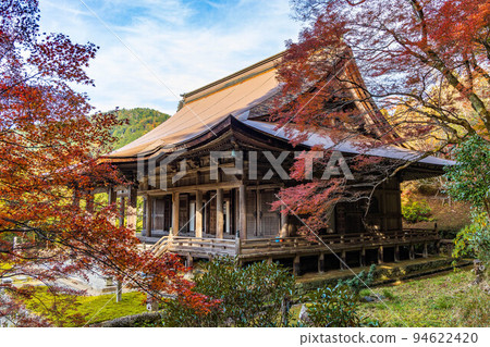 秋天在大原，京都 Shorin-in 正殿與秋葉 94622420