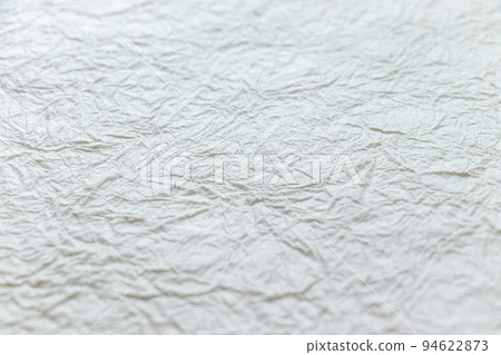 起皺的白日本紙 94622873