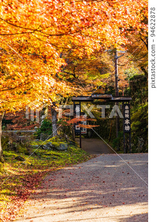 秋天在大原，有秋葉的京都 Raigoin 寺 94622878