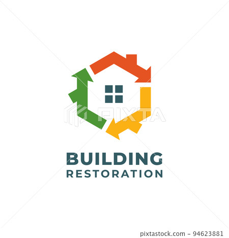 Building Restoration Logo 94623881
