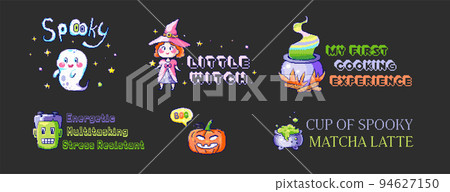 Halloween Characters Fun Stickers