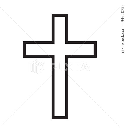 Concept cross religion symbol.Christ cross symbol. Easter symbol 94628733
