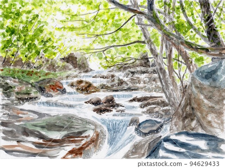 鳴瀧溪流 94629433