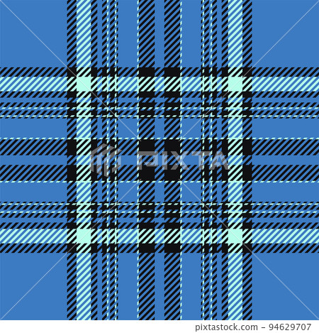 Plaid check pattern. Seamless fabric texture. Tartan textile print. 94629707