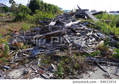 Affected area Tsunami damage 94631914