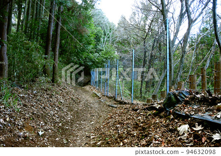 Electric fence at Iiyama Hakusan Forest Park 94632098