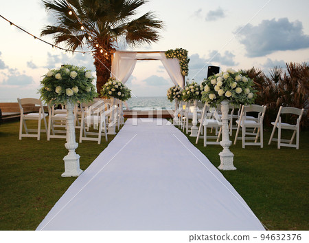 Beautiful photo of the Jewish Hupa , wedding putdoor . Beautiful photo of the Jewish Hupa , wedding putdoor . 94632376
