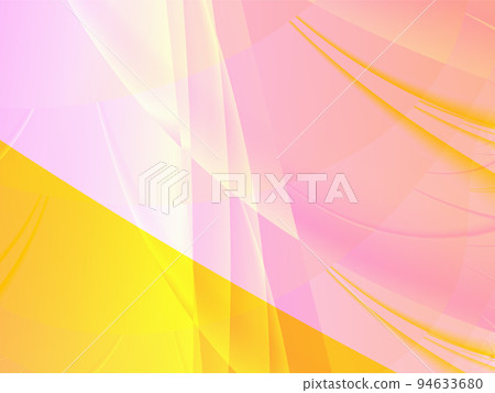 abstract pink yellow line pattern, color graphics, background, design 94633680