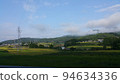Electric wire connecting the countryside 94634336