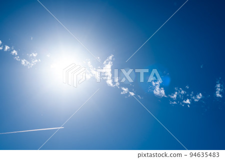 sun and blue sky sun and blue sky 94635483