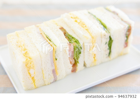 Delicious mixed sandwich 94637932