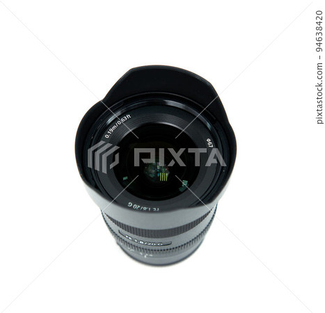 camera lens isolated on white 94638420