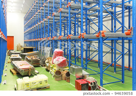 Warehouse shelves Warehouse shelves 94639058