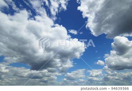 beautiful blue sky with clouds on bright sunny day for abstract background beautiful blue sky with clouds on bright sunny day for abstract background 94639366