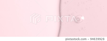 The texture of the moisturizing gel. Cosmetic product for moisturizing the skin of the face or body. Copy space. 94639928