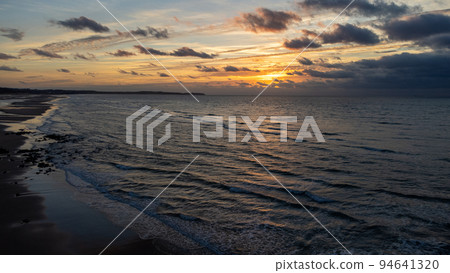 Fantastic view of the dark overcast sky Fantastic view of the dark overcast sky 94641320