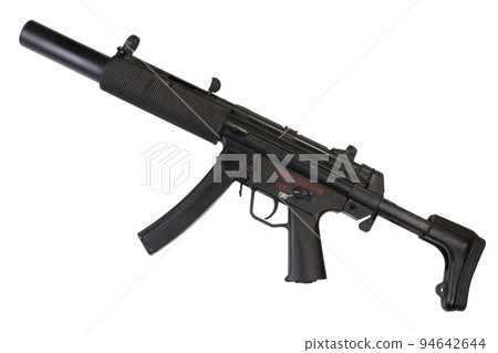 submachine gun MP5 with integrated silencer submachine gun MP5 with integrated silencer 94642644