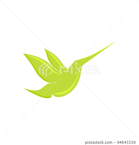 Eco logo calibri nature save bird wildlife flat. Saving fauna the world planet natural resources. Only natural component quality mark veganism not tested animal simple green brand ads badge store firm 94643150