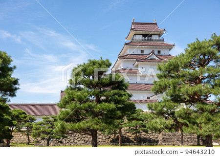 Tsuruga Castle castle tower, Aizuwakamatsu City, Fukushima Prefecture Tsuruga Castle castle tower, Aizuwakamatsu City, Fukushima Prefecture 94643210