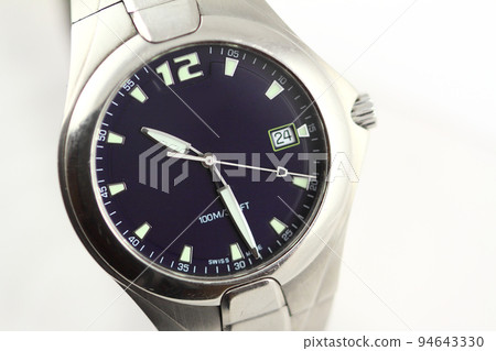 wristwatch on white 94643330