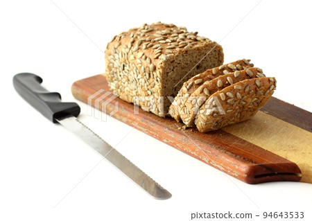 fresh bread isolated on white 94643533