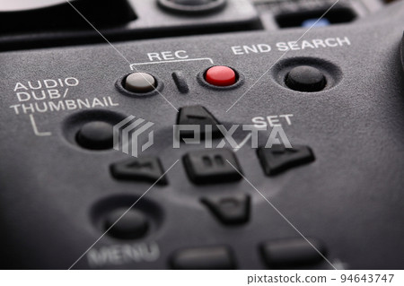buttons on the professional camcorder 94643747