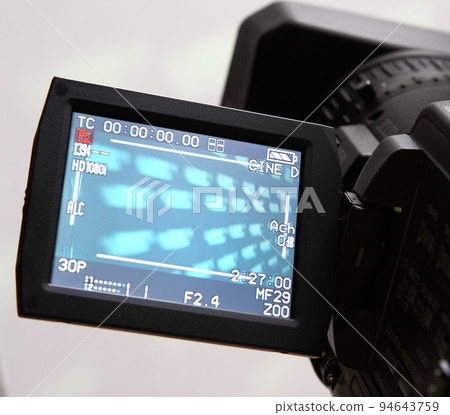 display of an full HD camcorder 94643759