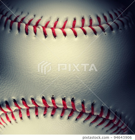 closeup of an baseball closeup of an baseball 94643906