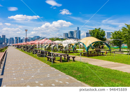 Toyosu Gururi Park BBQ Square in Toyosu, Koto Ward, Tokyo Toyosu Gururi Park BBQ Square in Toyosu, Koto Ward, Tokyo 94645889