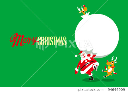 stylish pop christmas card 94646909