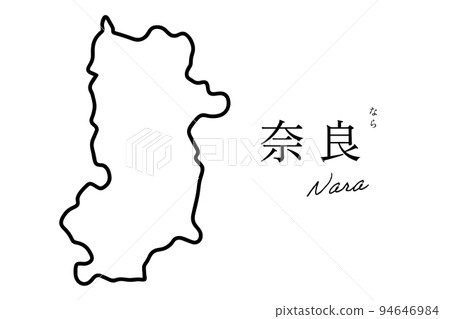 Tochigi Tochigi handwritten simple map Tochigi Tochigi handwritten simple map 94646984