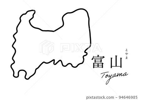 富山富山手寫簡圖 94646985