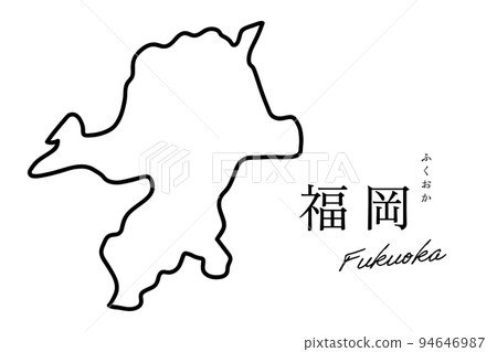 福岡福岡手寫簡易地圖 福岡福岡手寫簡易地圖 94646987