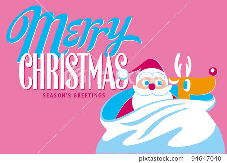stylish pop christmas card stylish pop christmas card 94647040