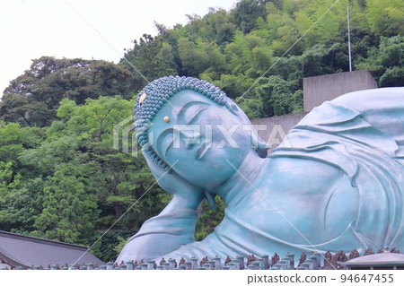 Fukuoka Prefecture Nanzo-in Temple Reclining Buddha Statue Fukuoka Prefecture Nanzo-in Temple Reclining Buddha Statue 94647455