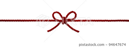 Bowed red string background texture Bowed red string background texture 94647674