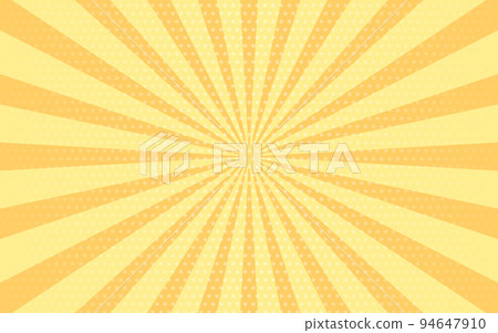 Pop radial background material yellow 94647910