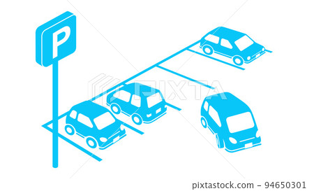parking lot illustration parking lot illustration 94650301