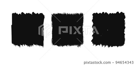 Grunge square template backgrounds. Hand drawn rectangular shapes. Dirty grunge design frames. Chalk drawn square boxes. Vector illustration isolated on white background Grunge square template backgrounds. Hand drawn rectangular shapes. Dirty grunge design frames. Chalk drawn square boxes. Vector illustration isolated on white background 94654343