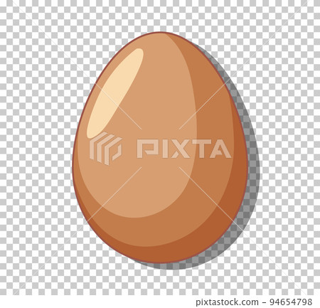 Isolated chicken egg in cartoon style Isolated chicken egg in cartoon style 94654798