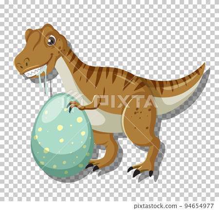Cute tyrannosaurus dinosaur isolated Cute tyrannosaurus dinosaur isolated 94654977