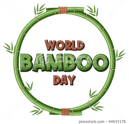 World Bamboo Day September 18 Banner Design 94655176
