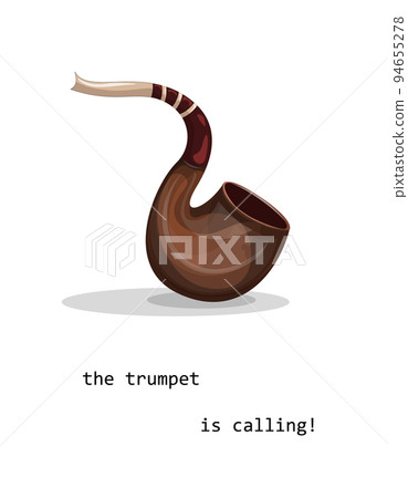 Vector image of withered fallen leaves of different types of deoeviev on a loose rope, pinned with clothespins. Cartoon style. Isolated on white background. EPS 10 Vector image of withered fallen leaves of different types of deoeviev on a loose rope, pinned with clothespins. Cartoon style. Isolated on white background. EPS 10 94655278