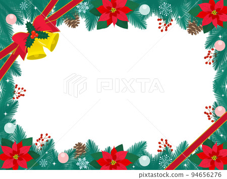 Christmas fir tree frame 94656276